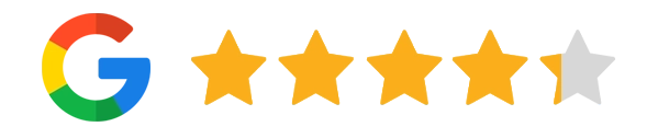 Google 4.49 star rating